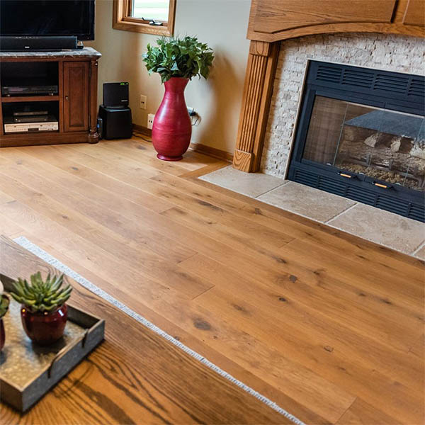 hardwood flooring shown in home